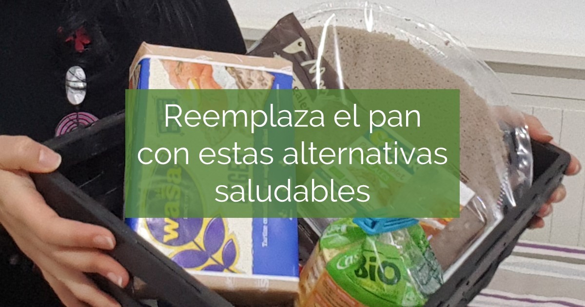 Cómo reemplazar el pan Alternativas al pan de trigo